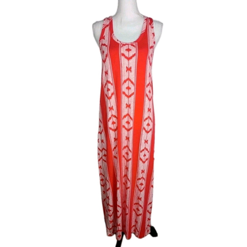 J. CREW‎ | Women's Pink Sleeveless Racerback Maxi Dress Size S